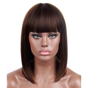 Cece Bob Short Mines Cece Hair With Hair Bangs for Women